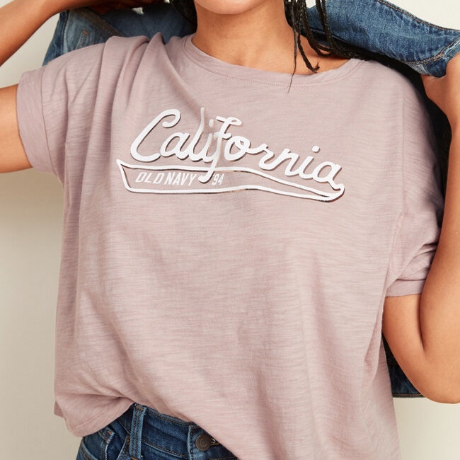 OLD NAVY - Áo Thun Nữ SS ONO LOGO GPX FASHION TEE 621819-01