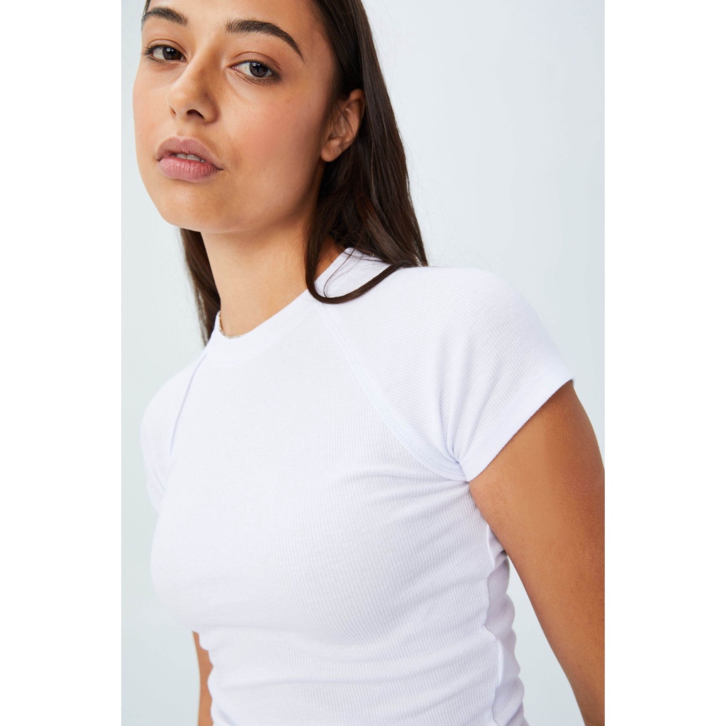 COTTON ON - Áo Thun Ngắn Tay Nữ - Amber Raglan Short Sleeve Tee 2054824-01