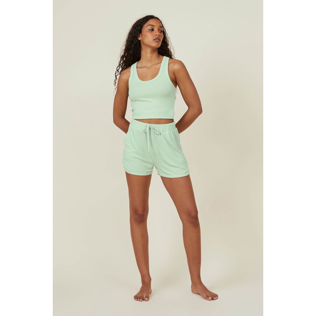 COTTON ON - Quần Thun Ngắn Nữ - Sleep Recovery Relaxed Pocket 6334664-08