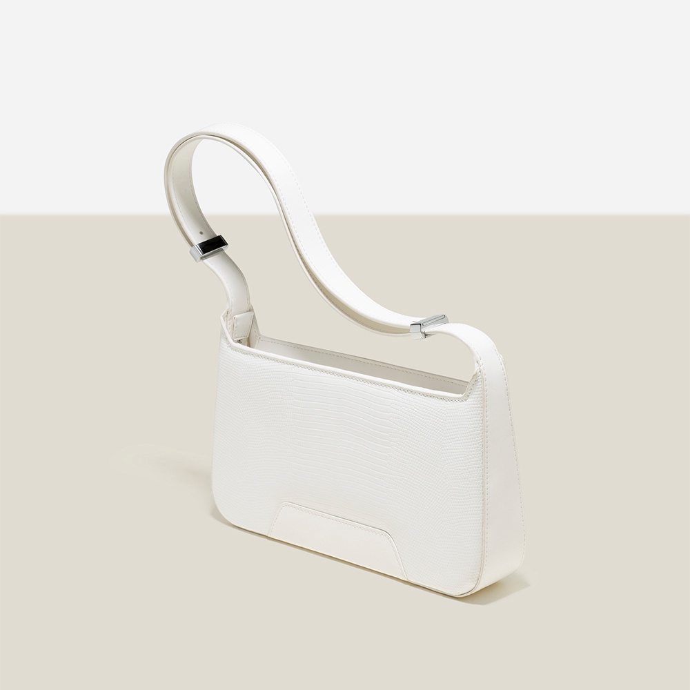 Vascara Túi Tote Đeo Vai Họa Tiết Vân Da Kỳ Đà - TOT 0107