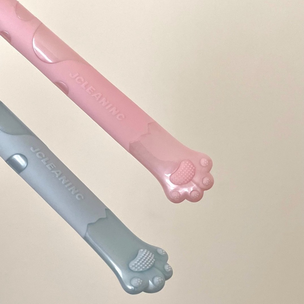Bàn Chải Đánh Răng Lông Mềm Đóng Gói Độc Lập Cao Hình Chân Mèo Cho Nam Và Nữ hou