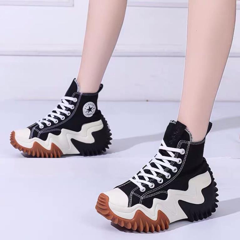 ẢNH THẬT GIÀY THỂ THAO SIÊU TÔN DÁNG,GIÀY ĐẾ CAO ULZZANG ĐỦ SIZE NAM NỮ