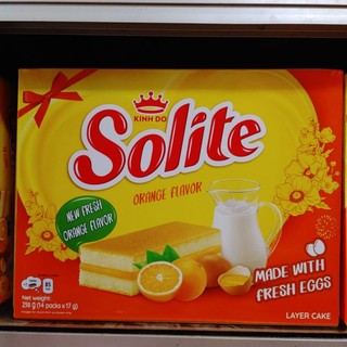 Bánh Solite bông lan tầng vị cam