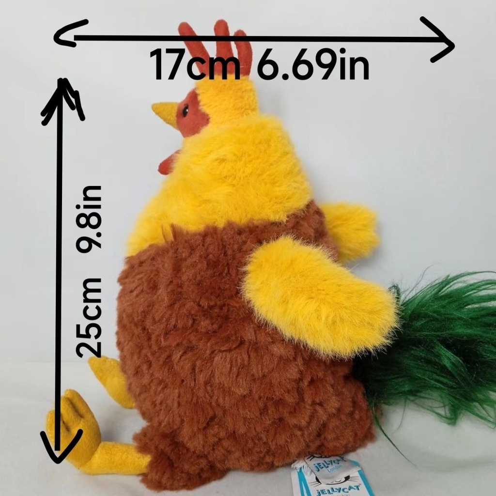 Búp Bê Con Rối Đeo Tay Nhồi Bông Đuôi Gà Stellat Màu Xanh Lá Cây Thủ Công Thông Dụng Làm Quà Sinh Nhật Bạn Bè Cho Học Sinh / Văn Phòng