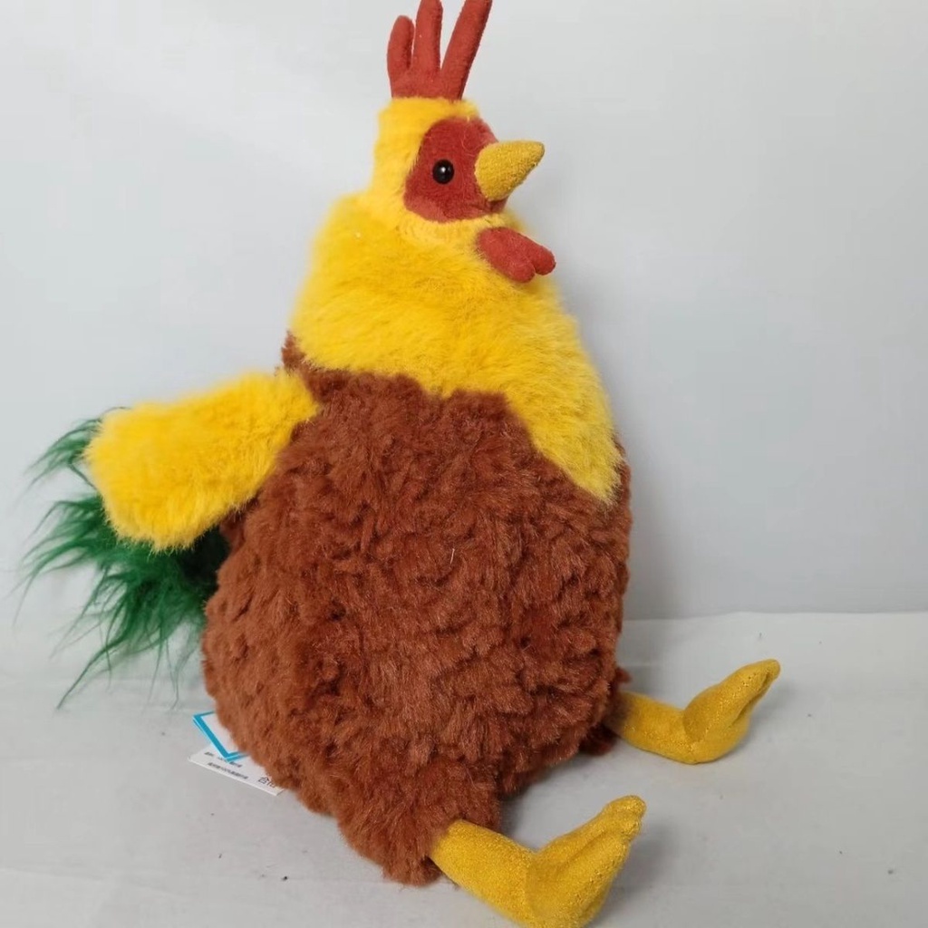 Búp Bê Con Rối Đeo Tay Nhồi Bông Đuôi Gà Stellat Màu Xanh Lá Cây Thủ Công Thông Dụng Làm Quà Sinh Nhật Bạn Bè Cho Học Sinh / Văn Phòng