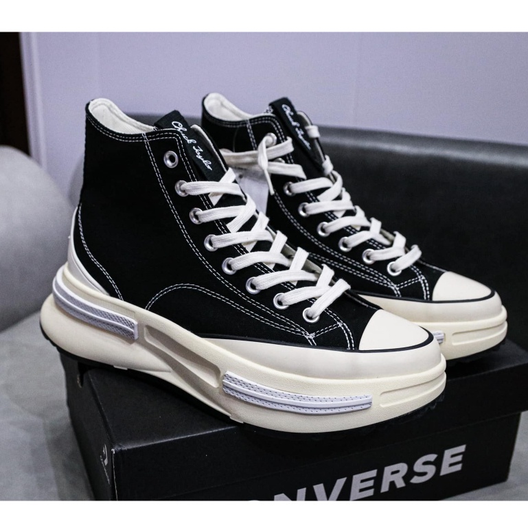 Giày Convers Run Star Legacy CX Black Hight, Bản Cao Cấp Nhất.
