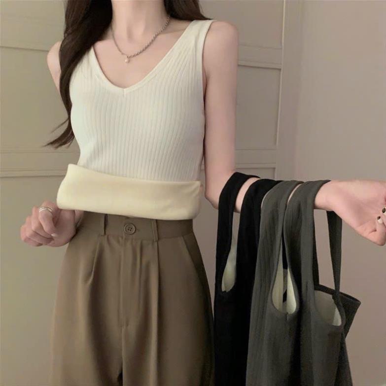 Áo nỉ cao cấp mặc thu đông, áo ba lỗ lót nỉ QCCC