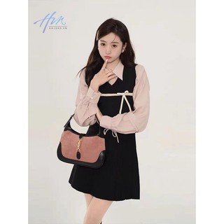 Đầm Dệt Kim Nhỏ Phong Cách chic Mùa Xuân Mới 2023