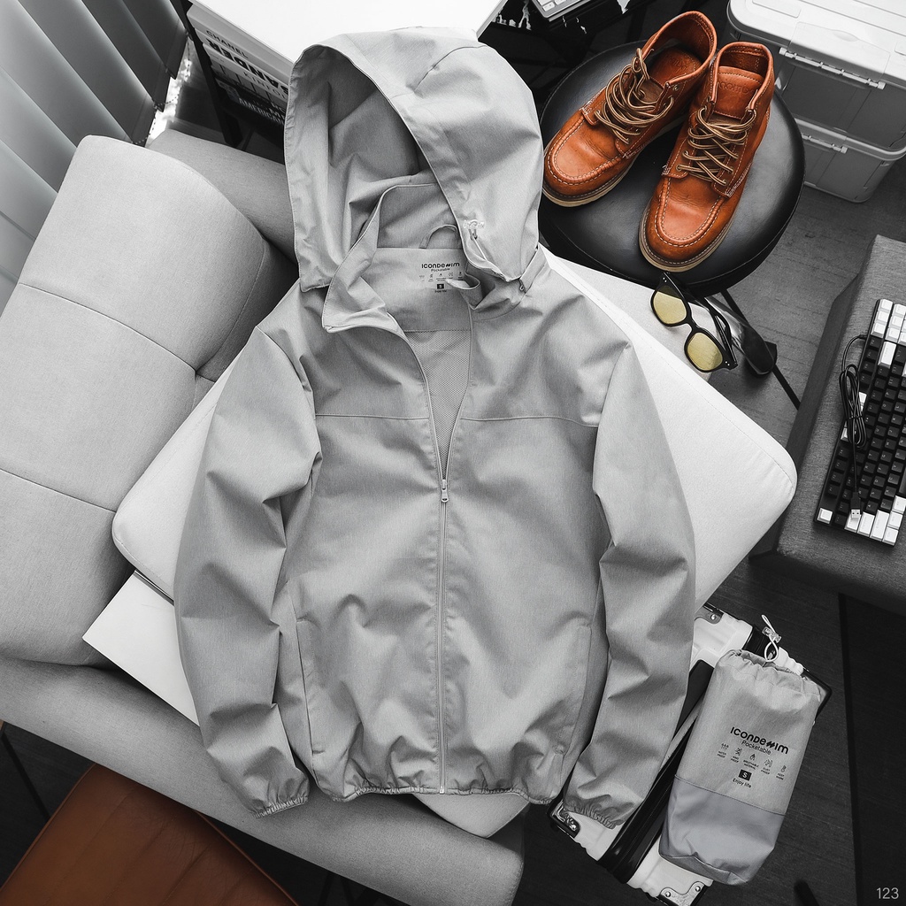 Áo Khoác Dù Windbreaker ICONDENIM Pocketable - AKID0123