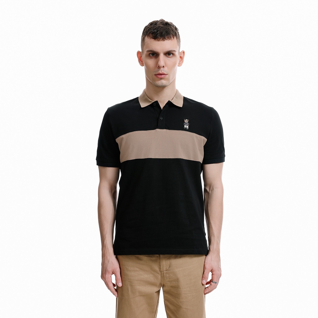 Áo Polo Nam Color Block ICDN Teddy Embroidered - PLID0113