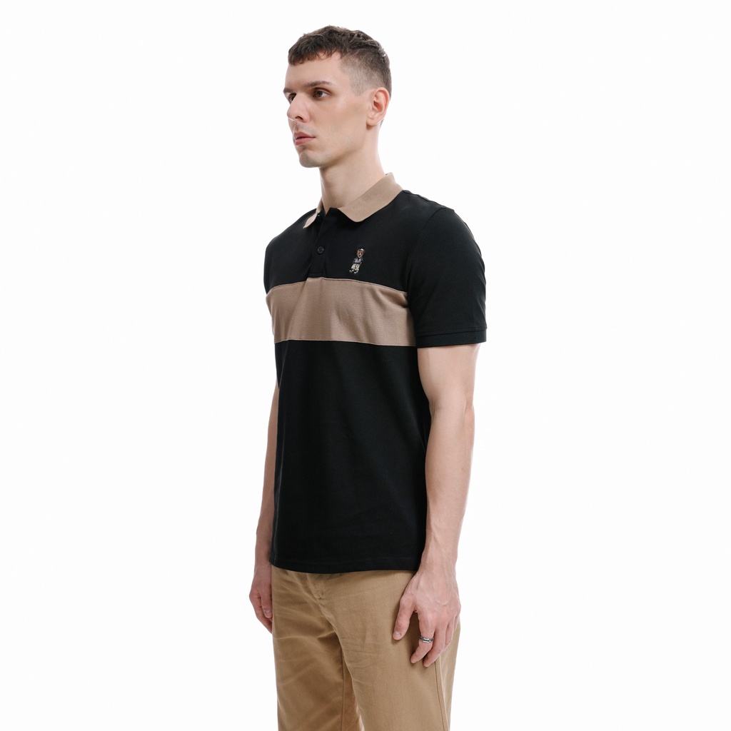 Áo Polo Nam Color Block ICDN Teddy Embroidered - PLID0113