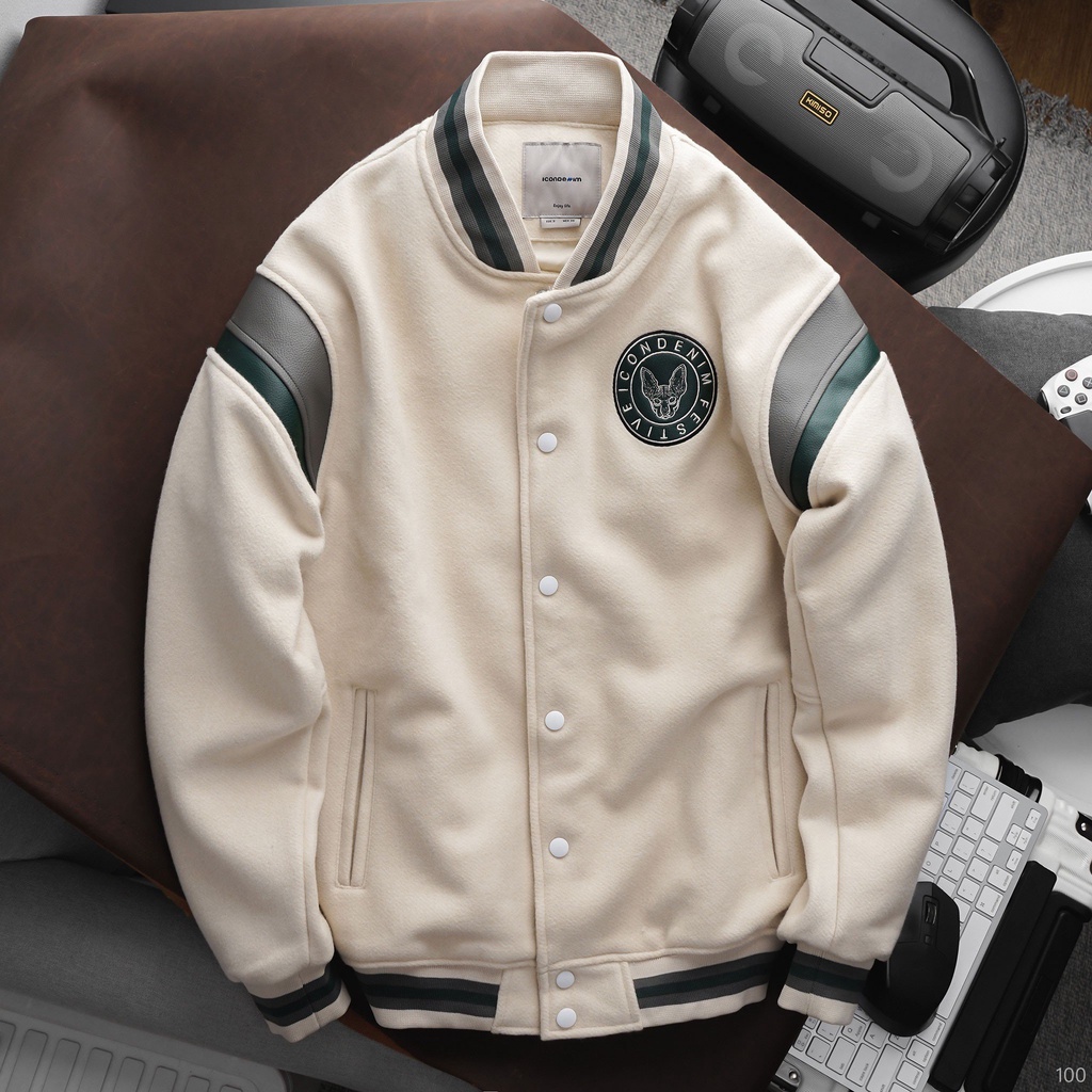 Áo Khoác Nam ICDN Varsity Sphynx - AKID0100