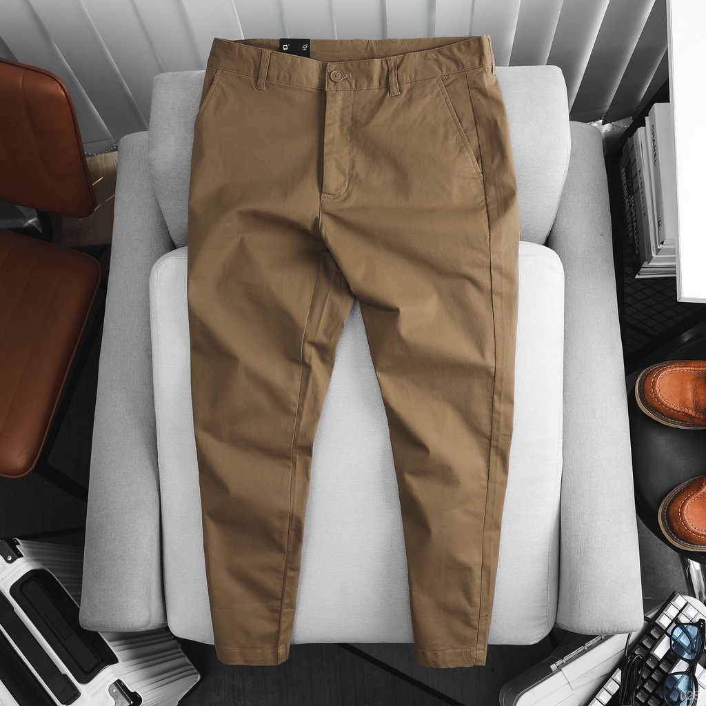 Quần Kaki Nam ICONDENIM Slim Basic - QKID0028