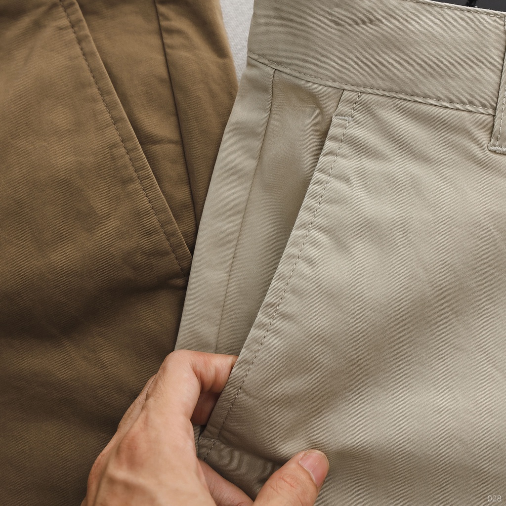 Quần Kaki Nam ICONDENIM Slim Basic - QKID0028