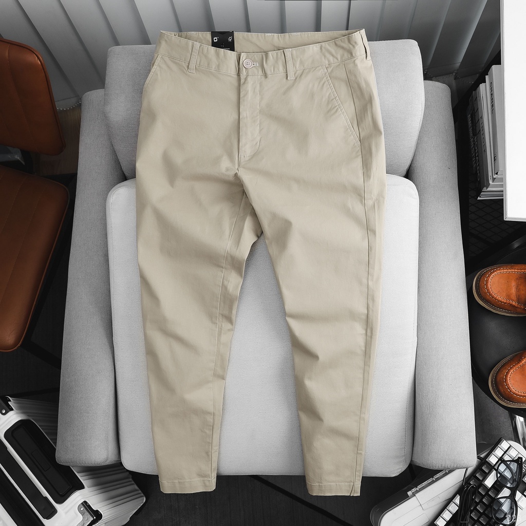Quần Kaki Nam ICONDENIM Slim Basic - QKID0028