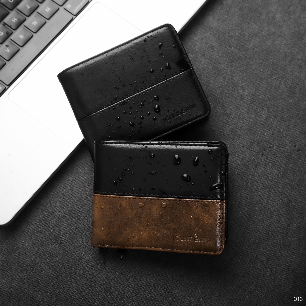 Ví Da Nam ICONDENIM Color Block - VIID0013