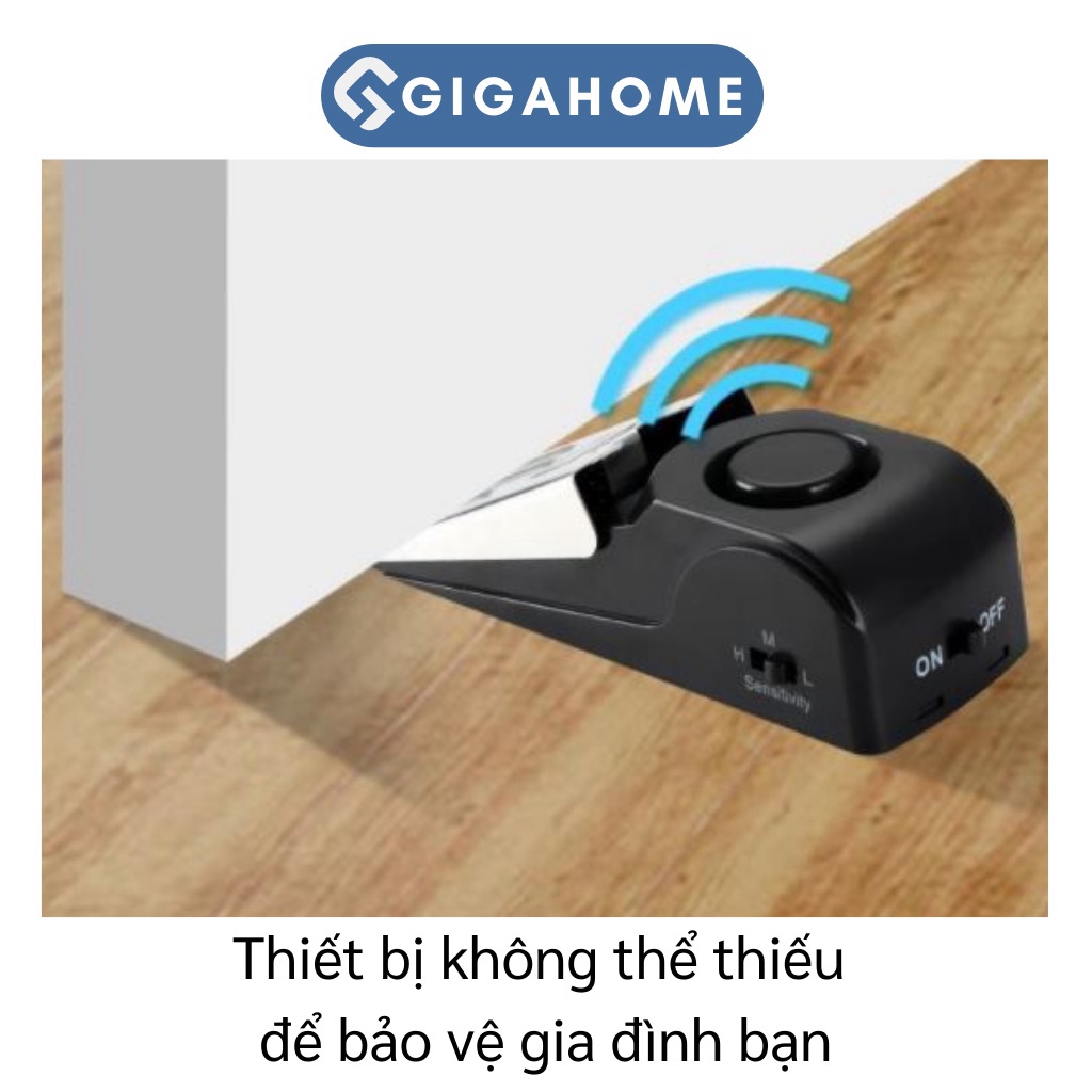 Thiết Bị Chặn Cửa Chống Trộm GIGAHOMEVN Cảm Biến Báo Động Thông Minh, Âm Thanh Lớn 6549