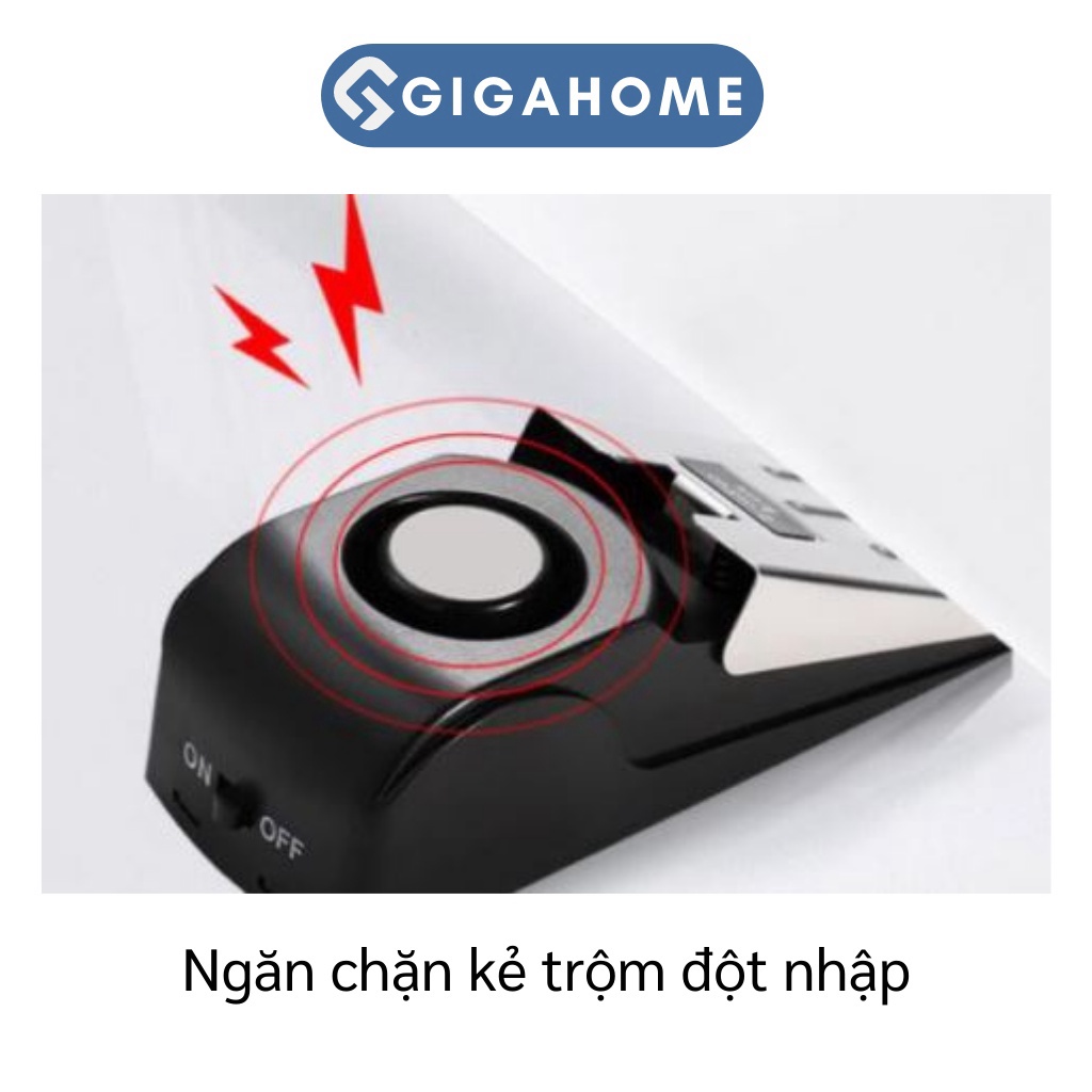 Thiết Bị Chặn Cửa Chống Trộm GIGAHOMEVN Cảm Biến Báo Động Thông Minh, Âm Thanh Lớn 6549