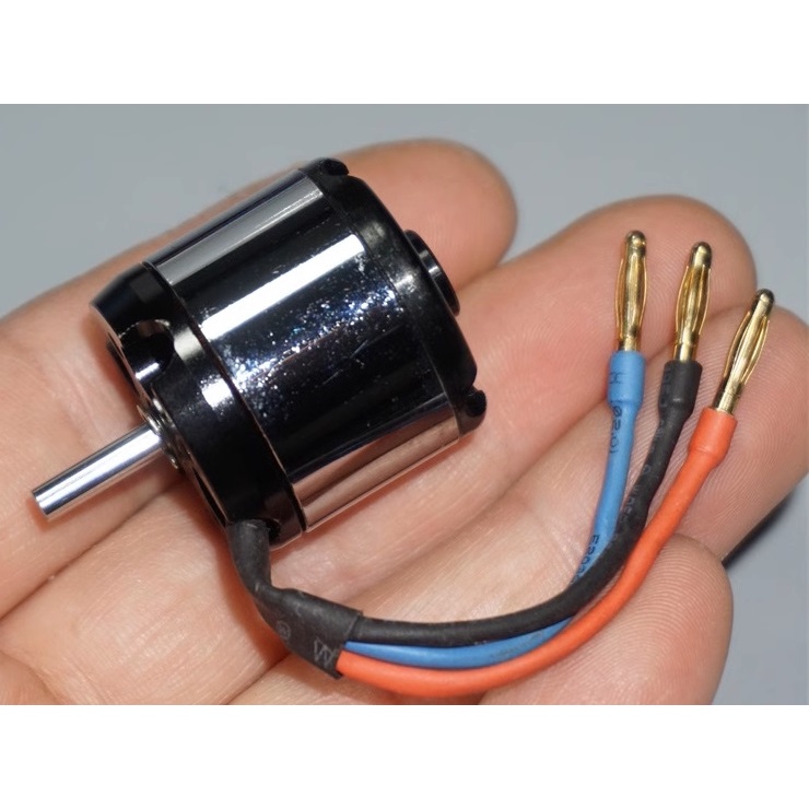 1912 máy bay mô hình tốc độ cao động cơ không chổi than 2700KV máy bay mô hình cánh quạt bên ngoài đường kính 25mm