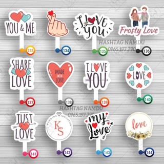 Hastag chụp ảnh chủ đề love, trái tim