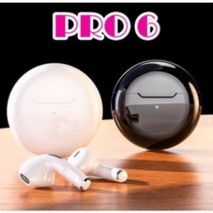 Tai nghe bluetooth Pro 6 phiên bản cao cấp mới nhất,tai nghe không dây cảm biến định vị đổi tên nhiều màu có bảo hành