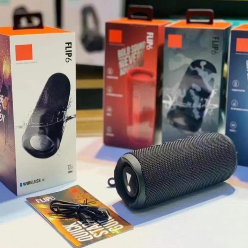 Loa Bluetooth Flip 6 Mới nhất âm thanh cực đỉnh có bass Bluetooth 5.1 NEW - Bảo Hành 12 Tháng