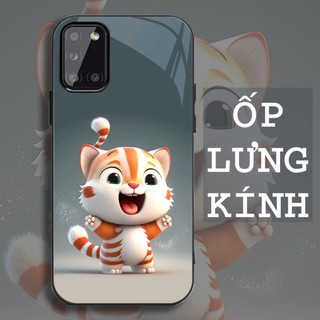Ốp Lưng SAMSUNG GALAXY A31, A51 , A71,M51 Mặt kính cường lực, cao cấp Họa tiết 12 CON GIÁP NGỘ NGHĨNH .