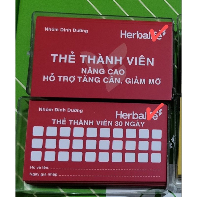 Hộp thẻ theo dõi thành viên 100 thẻ/hộp