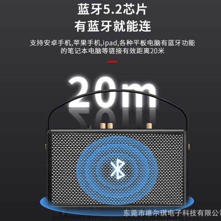 Loa Bluetooth Fleco F661 Không Dây Công Suất 20W Âm Hay - Bass Căng - Nghe Cực Đã - BH 12 Tháng taphoanhaso