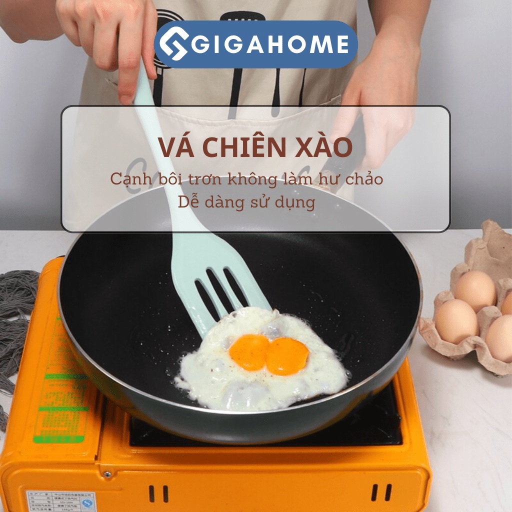 Bộ Dụng Cụ Nhà Bếp Nấu Ăn Làm Bánh Silicone 5 Món An Toàn Sử Dụng GIGAHOME 11408