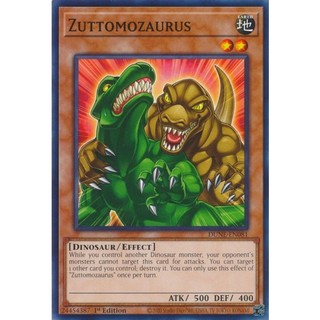 Thẻ bài yugioh zuttomozaurus - dune-en081 - common 1st edition