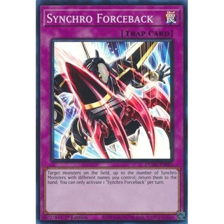 Thẻ bài yugioh synchro forceback - dune-en085 - super rare 1st edition