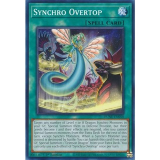 Thẻ bài yugioh synchro overtop - dune-en050 - common 1st edition