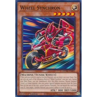 Thẻ bài yugioh wheel synchron - dune-en001 - common 1st edition