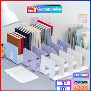Giá đựng sách để bàn, Kệ sách để  bàn văn phòng sinh viên bàn học chặn kê sách,Kệ chia ngăn tài liệu đựng sách