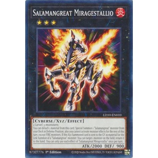 Thẻ Bài Yugioh Salamangreat Miragestallio - LD10-EN010 - Common 1st Edition