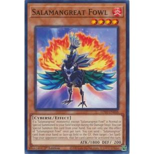 Thẻ Bài Yugioh Salamangreat Fowl - LD10-EN048 - Common 1st Edition