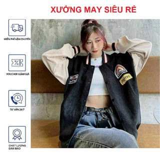 [S03] Áo Bomber/ Áo Khoác Nhung Tăm Cầu Vồng Deepend Cúc Bấm Nam Nữ Mnd
