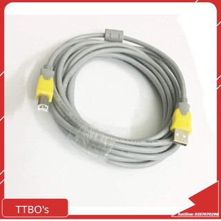 Dây máy in xám Arigato cổng USB 2.0 dài 1.5m 3m 5m 10m chống nhiễu kết nối máy in TTBO's