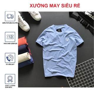 [R04] Áo thun nam Áo phông nam cổ tròn - không cổ For men logo hàng rất đẹp cực chuẩn mẫu mới  - M130