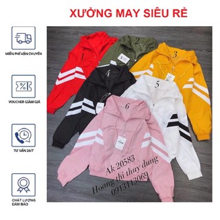 Áo khoác nữ Áo khoát nữ gió dù 2 lớp chống nắng gấu trúc cá tính đẹp siêu hot - M193