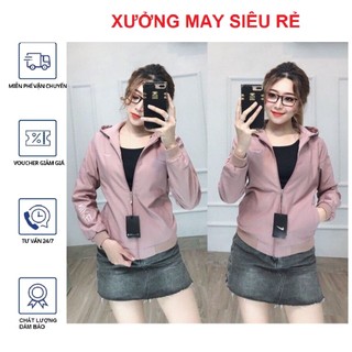 [S04] Áo khoác nữ dù cao cấp LAXDAX chuẩn shop may đẹp - M063
