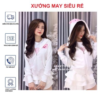 Áo khoác nữ da cá kenx siêu xinh - m181