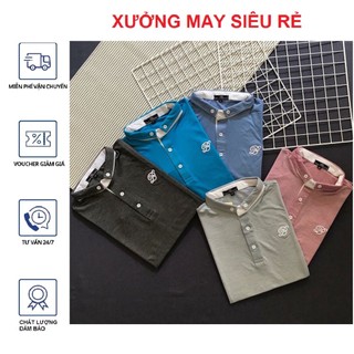 [S04] Áo thun nam Áo phông nam có cổ trụ cổ bẻ chữ B hàng rất đẹp thời trang cực chuẩn - M148