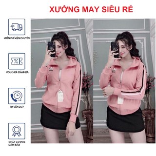 [S04] Áo khoác nữ Áo khoát nữ thun da cá chống nắng tản nhiệt d.a.s 2 sọc bao chất chuẩn shop-A372