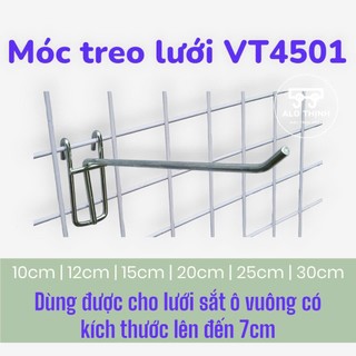 Móc treo lưới vuông - Móc cài lưới sắt vuông ô lớn-VT4501
