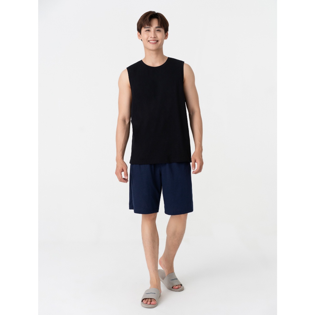 Quần sooc nam CANIFA quần đùi mặc nhà có túi 8LB23A008