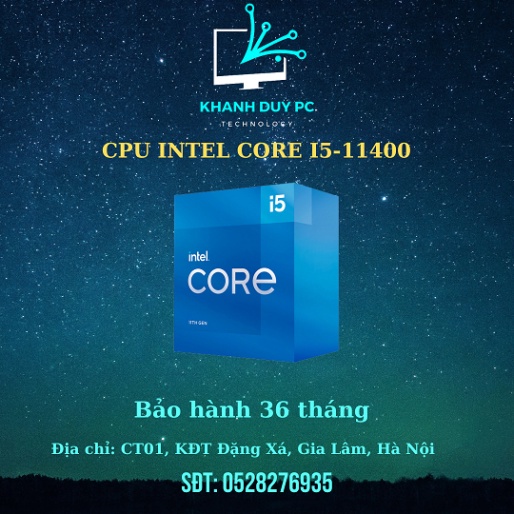 CPU INTEL CORE I5-11400  - SOCKET INTEL LGA 1200