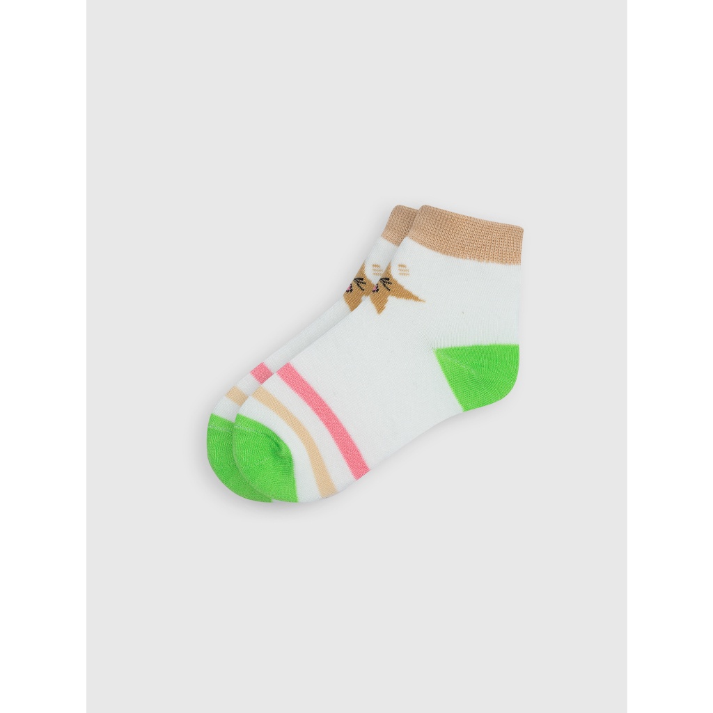 Combo tất bé gái CANIFA chất liệu cotton pha 1AX22A005