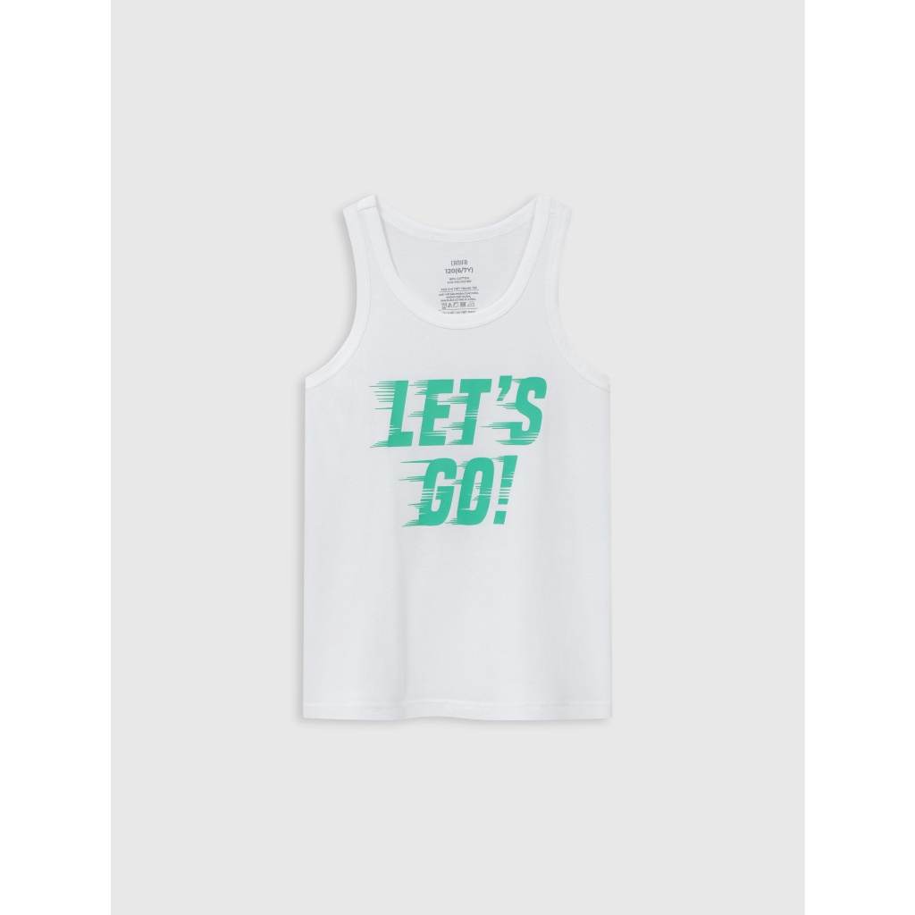 Combo2 áo ba lỗ bé trai CANIFA có hình in chất liệu cotton pha 2LA23S002